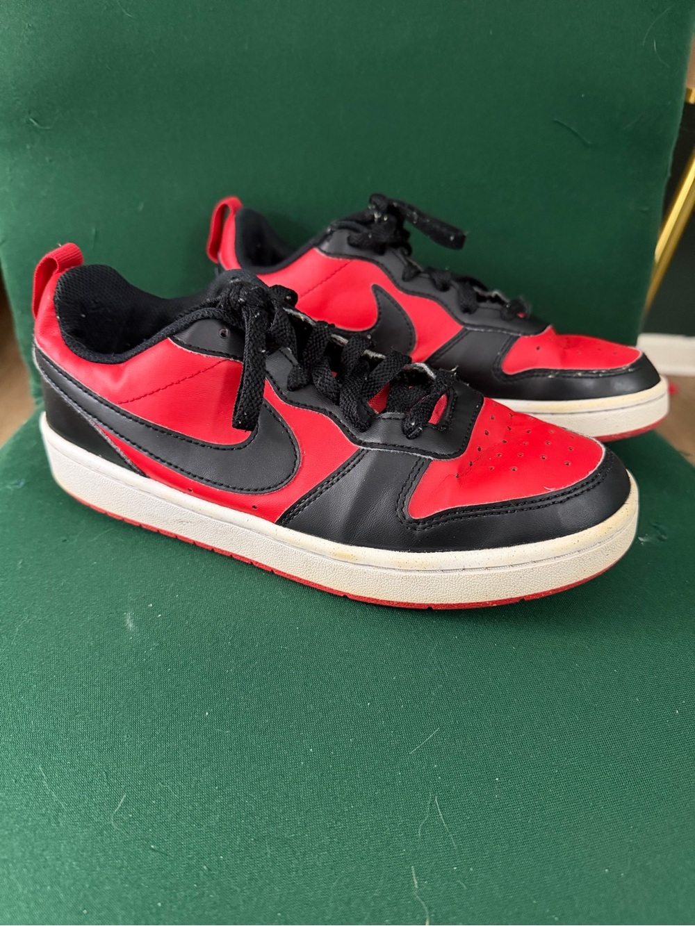 KIDS' NIKE BIG KID COURT BOROUGH LOW RECRAFT SNEAKERS